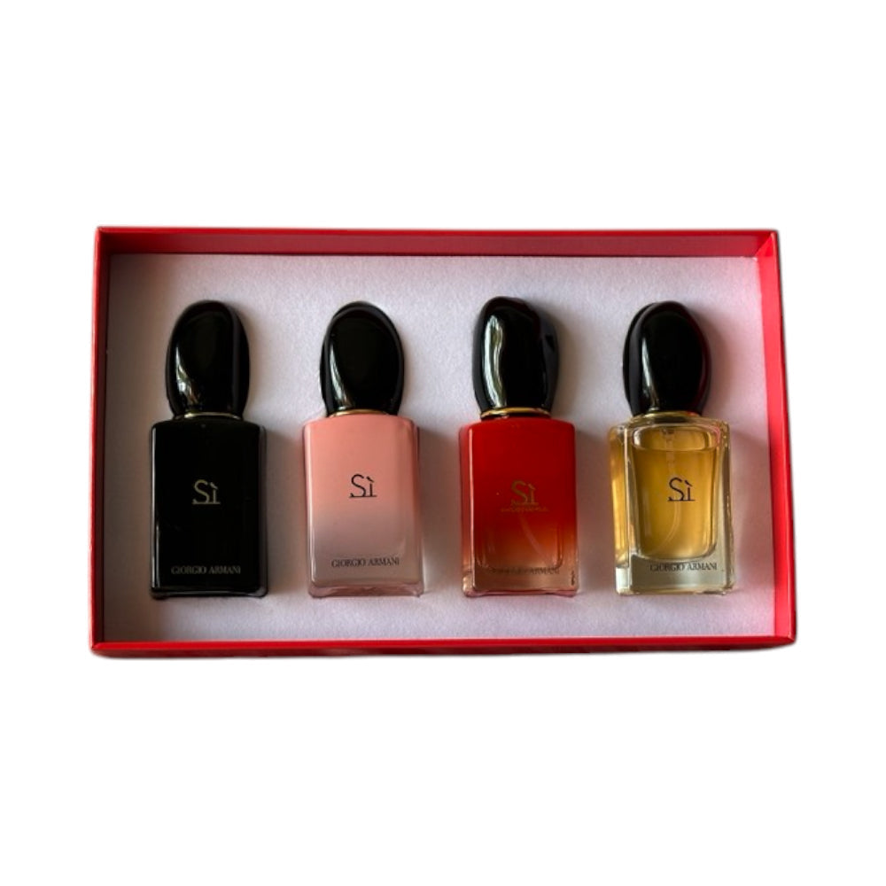 IR V.V LOVE GIORGIO ARMANI SI FOR WOMEN 4PC GIFT SET PROMO