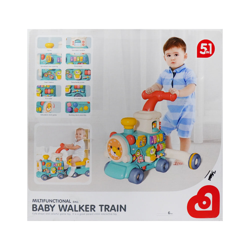 6064 BABY WALKER TRAIN 5IN1