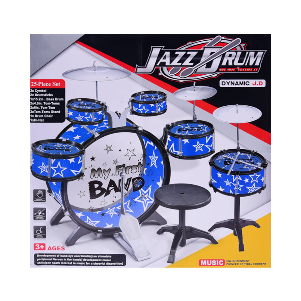 1819 JAZZ DRUM SET IR 25PCS