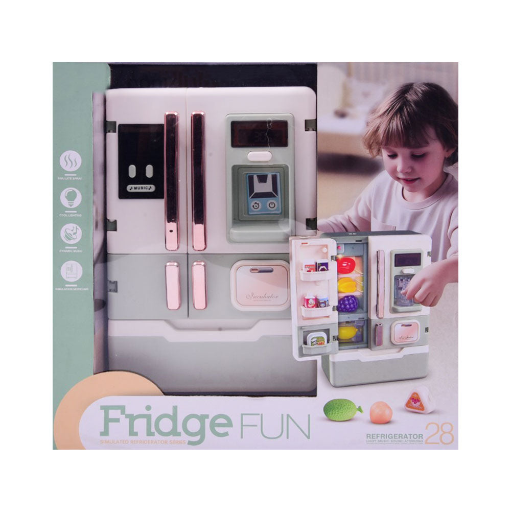 C16 LENCA TWO DOOR FRIDGE SET IR 28PCS