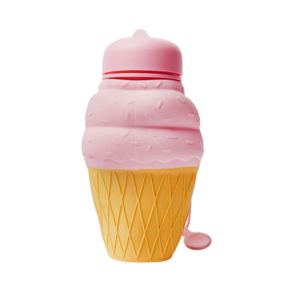 S-10 SILICONE WATER BOTTLE CUPCAKE IR