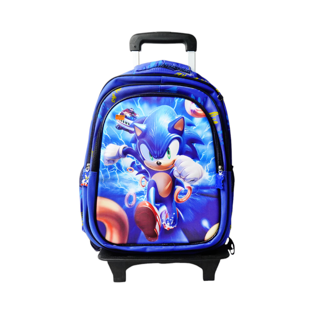 10862-14 KIDS SCHOOL BACKPACK SONIC 3 EMBOSSED IR 16INCH