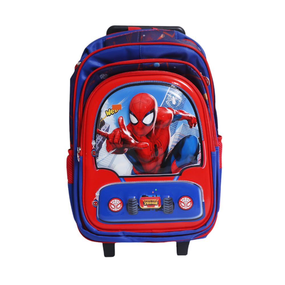 BC-4 KIDS TROLLEY BAG EMBOSSED ASST IR 16INCH