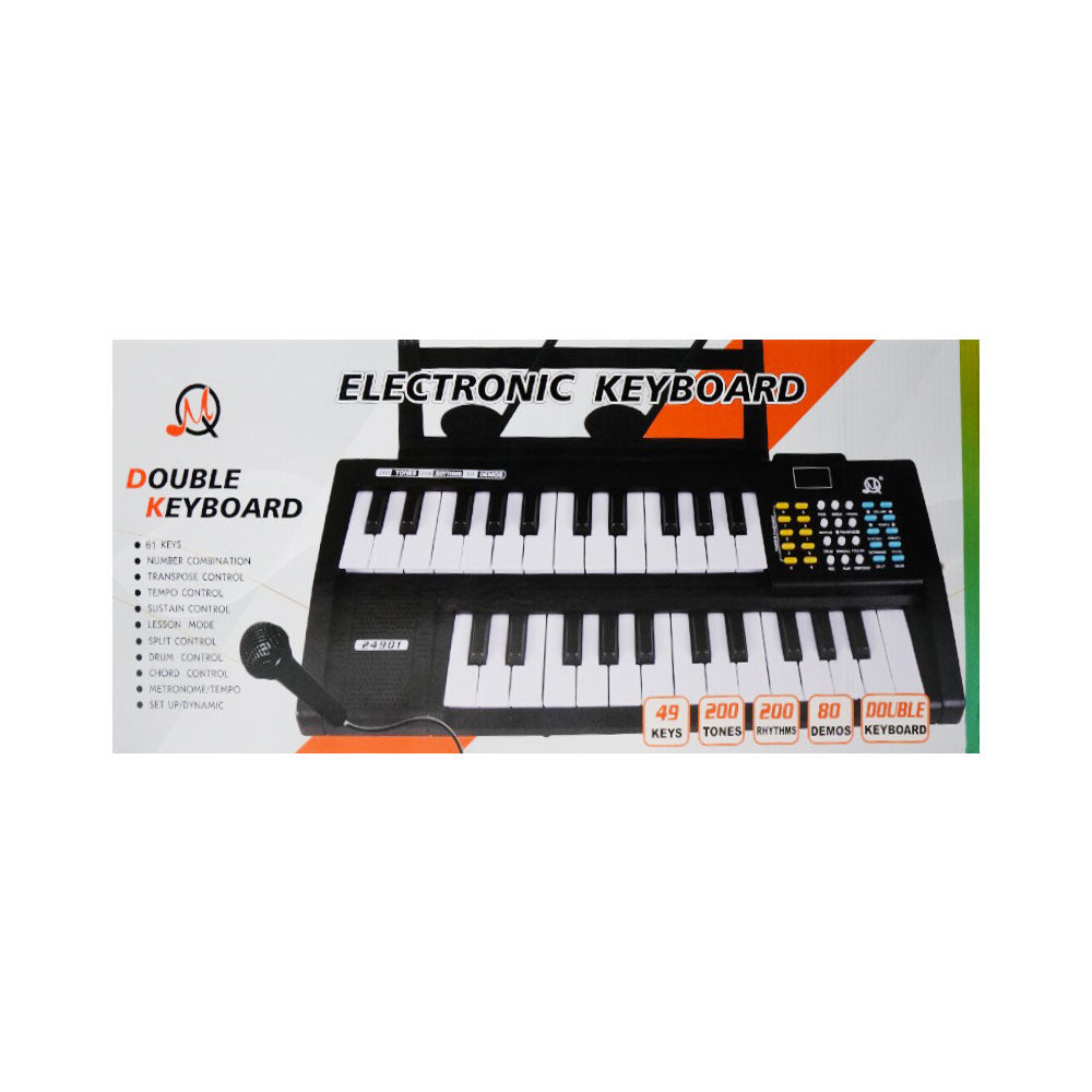 24901 ELECTRONIC DUAL PIANO 49KEYS IR