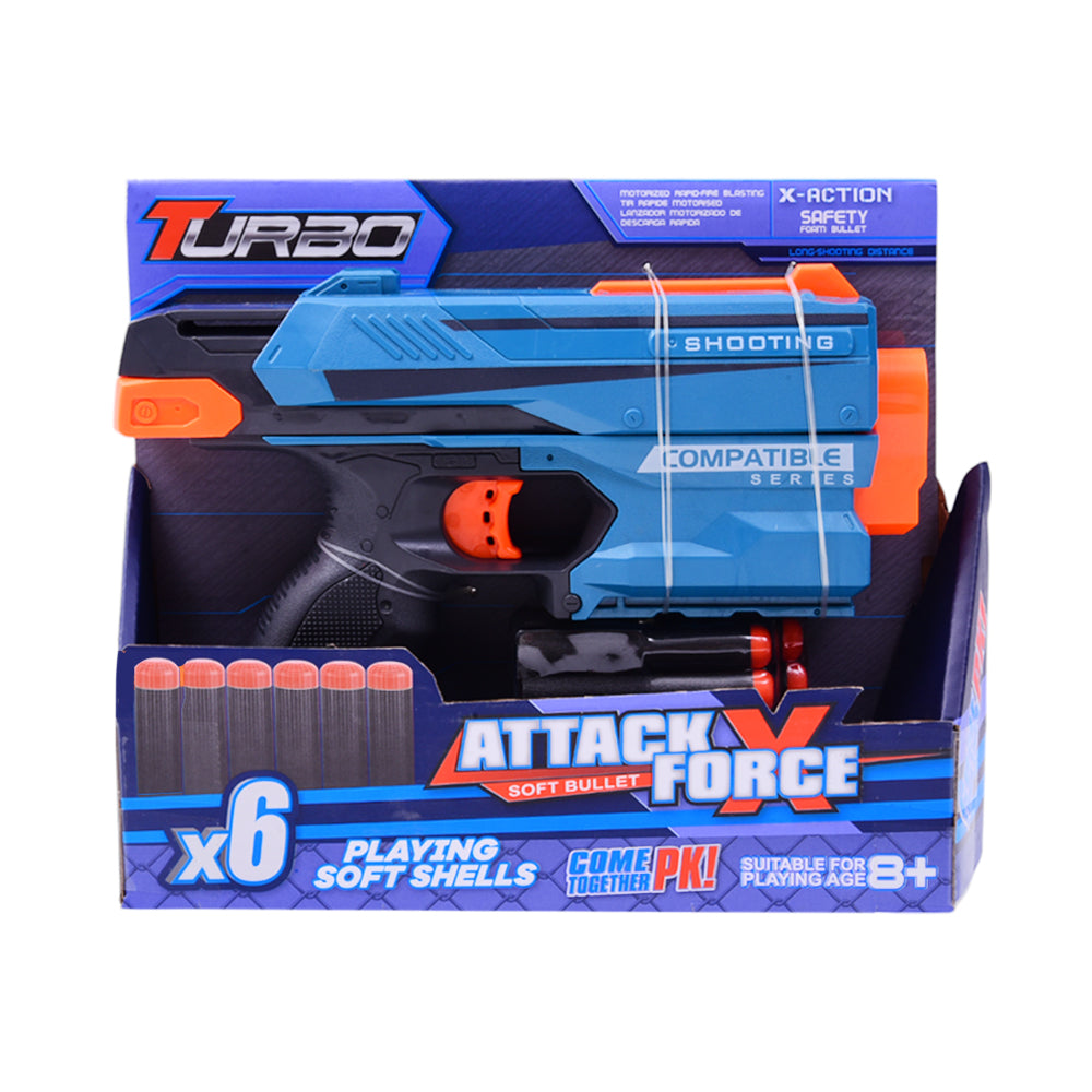 BT309 TURBO ATTACK FORCE SOFT BULLET GUN IR