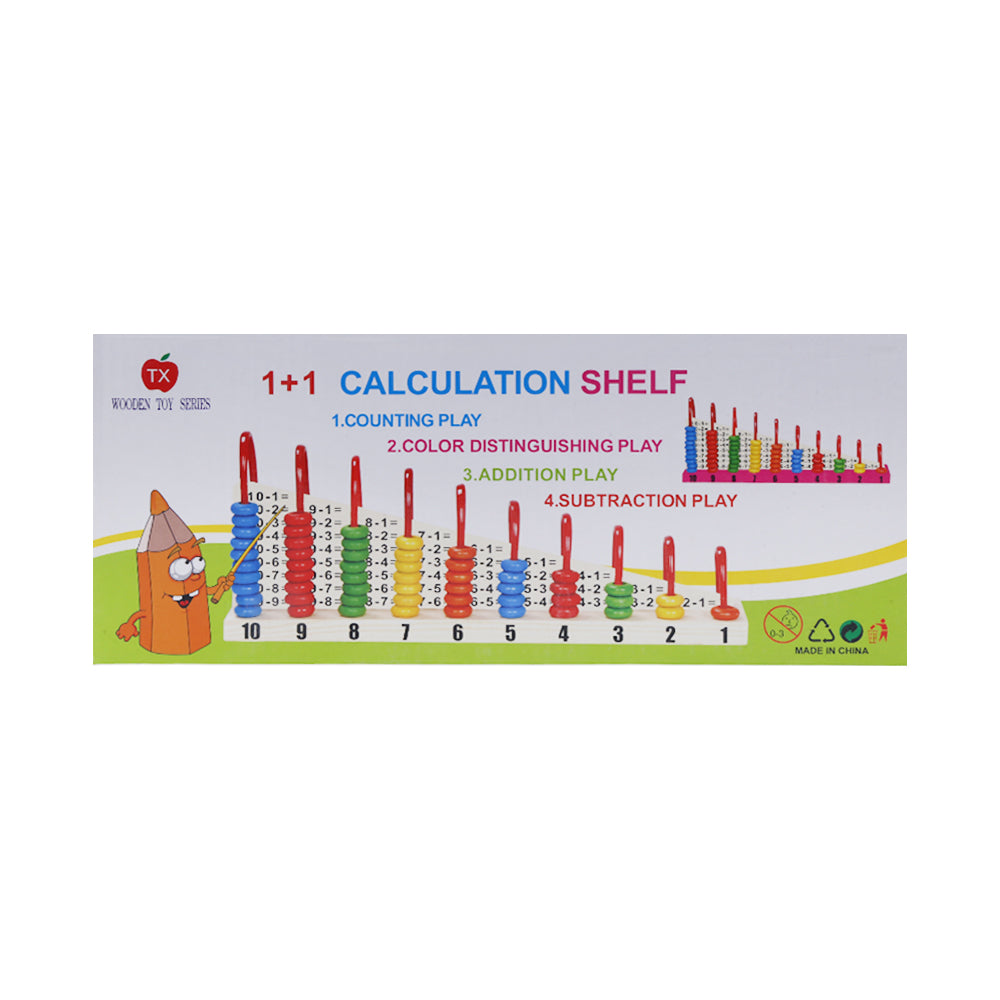 1902-137 CALCULATION ABACUS SHELF