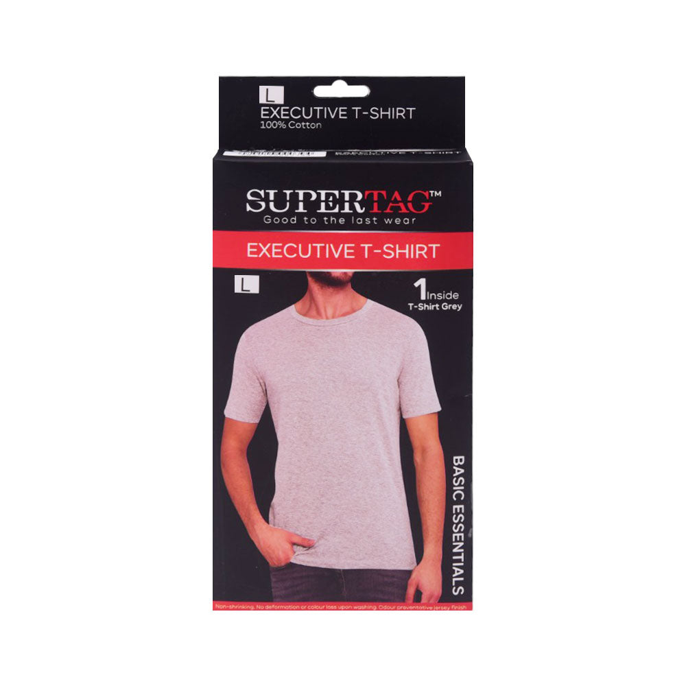 SUPER TAG T-SHIRT H-GRAY LARGE P1