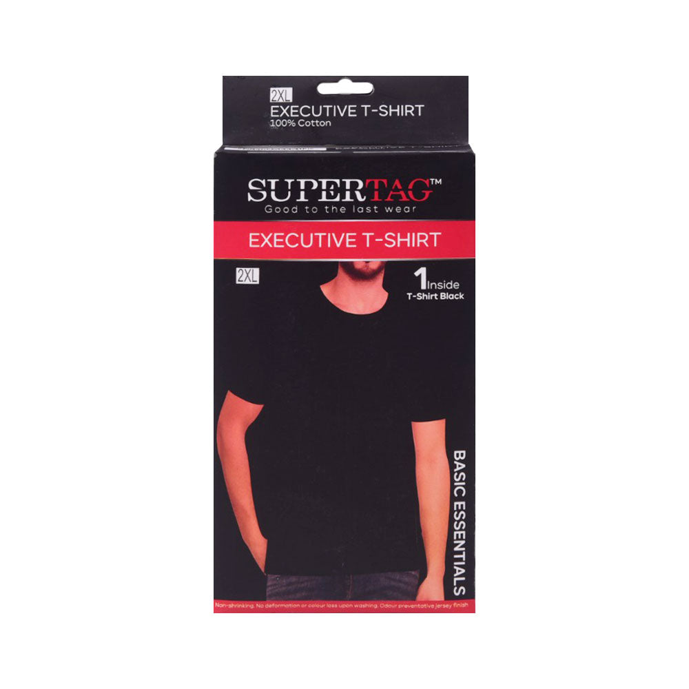 SUPER TAG T-SHIRT BLACK 2XL P1