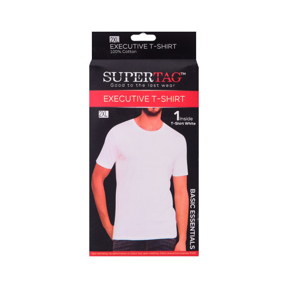 SUPER TAG T-SHIRT WHITE 2XL P1