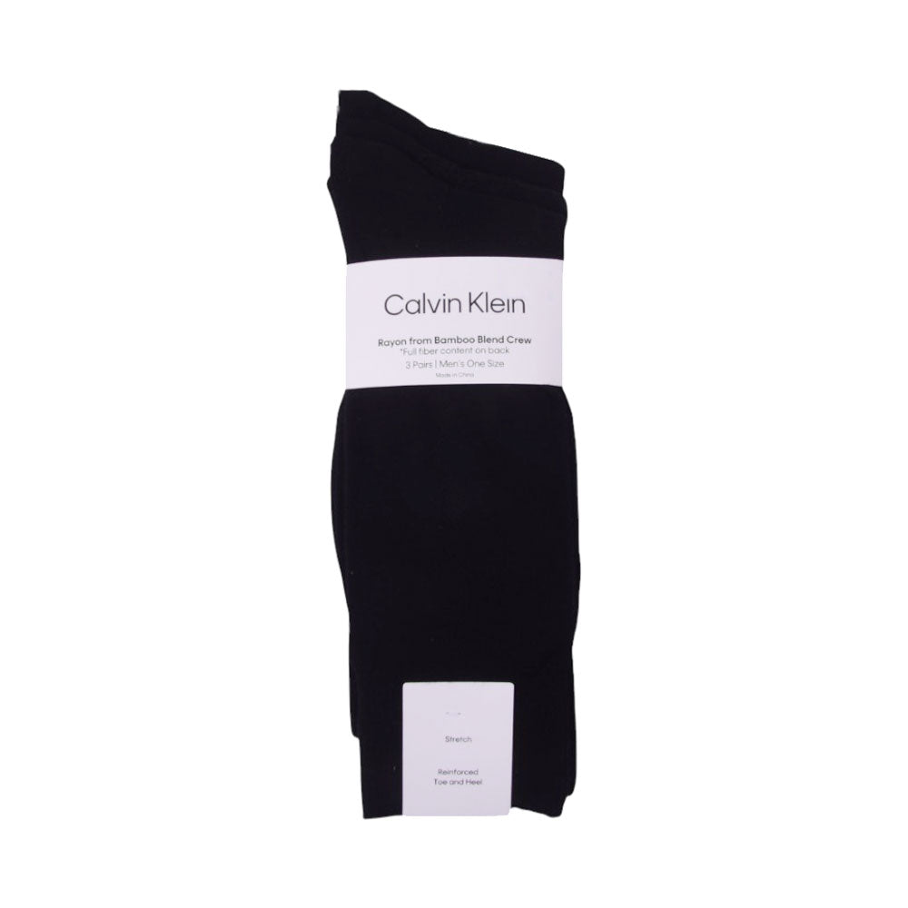 CK MEN DRESS SOCKS P-3 CKM201DR19001 BLK (IR)