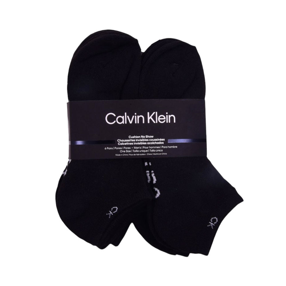 CK MEN ANKLE SOCKS P-6 CVM221NS01002 BLK IR