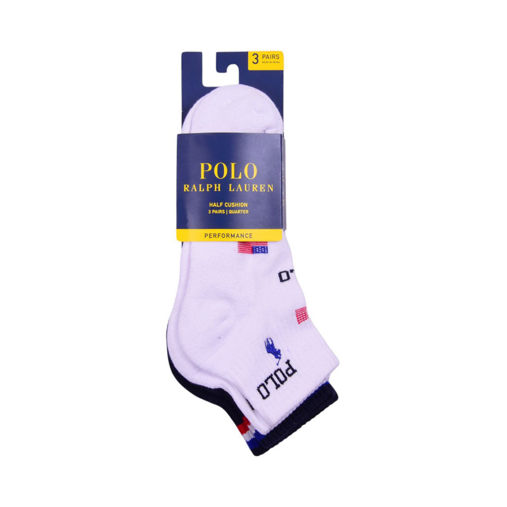 RL ANKLE SOCKS P-3 824556PK MULTI (IR)