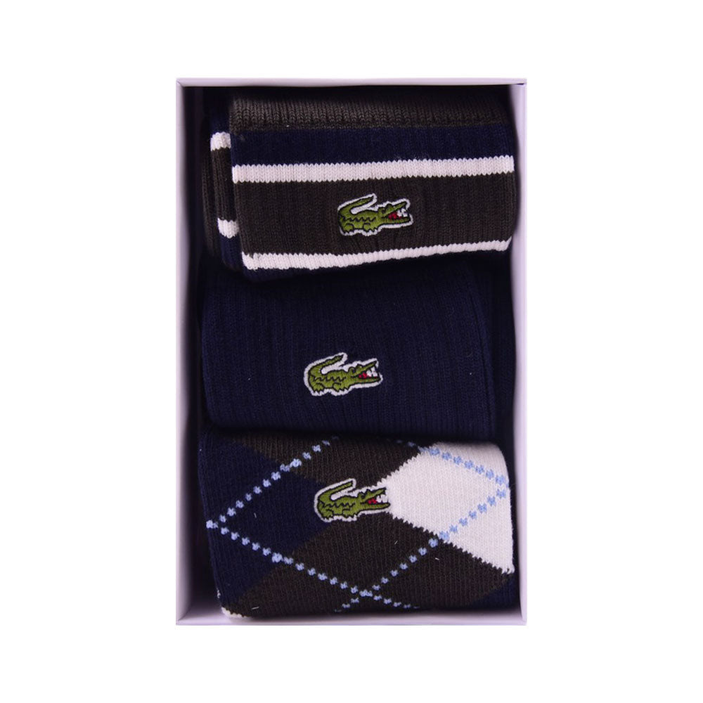 LAC CREW ANKLE SOCKS P-3 RA0131-51 MULTI (IR)