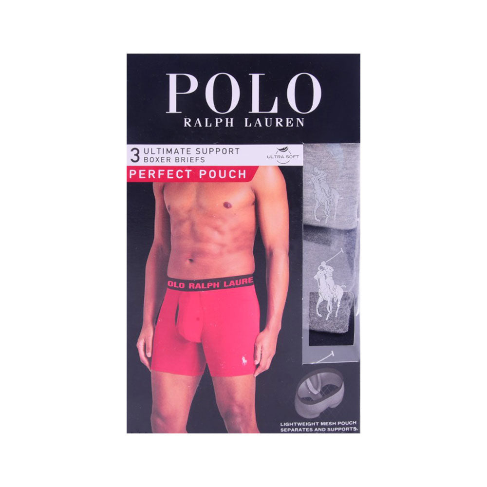 RL MEN BOXER BRIEF P-3 LLB2P3-RP02 MULTI S (IR)