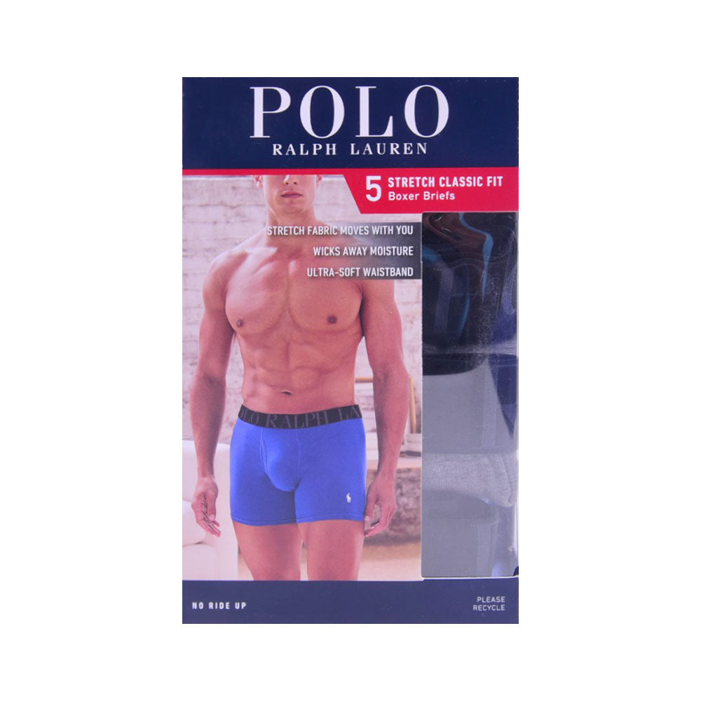 RL MEN BOXER BRIEF P-5 MWBBP5-RP01 MULTI S (IR)