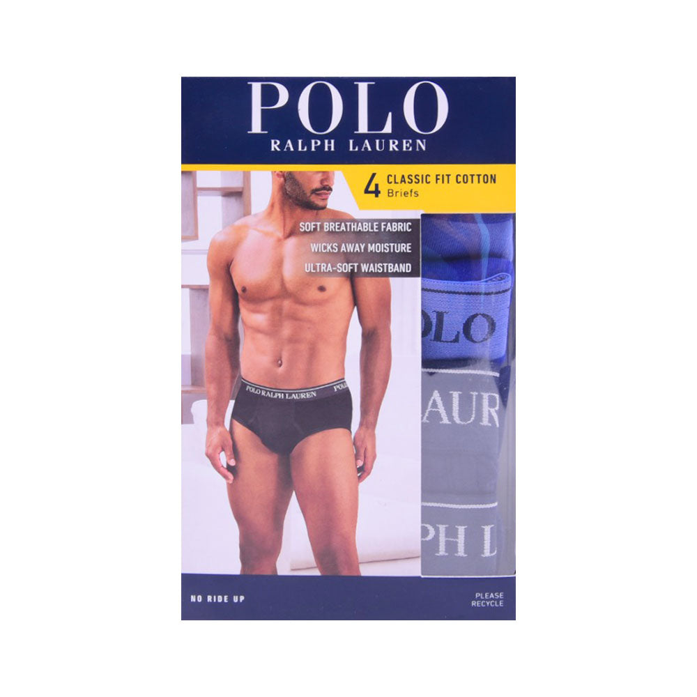 RL MEN COTTON BRIEF P-4 NCF3P4-A2D MULTI S (IR)