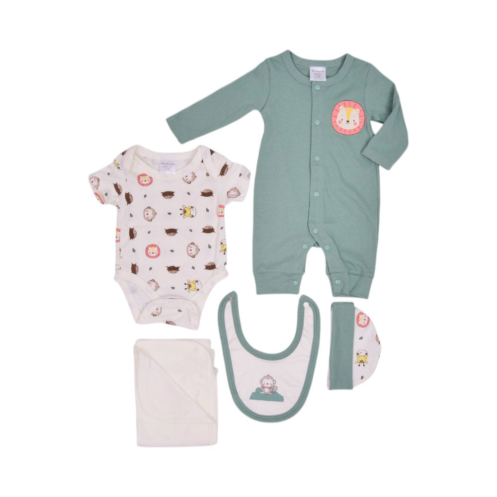 BABY 5PC GIFT SET HANGER MZW-25 0-3M 247-016 THAI