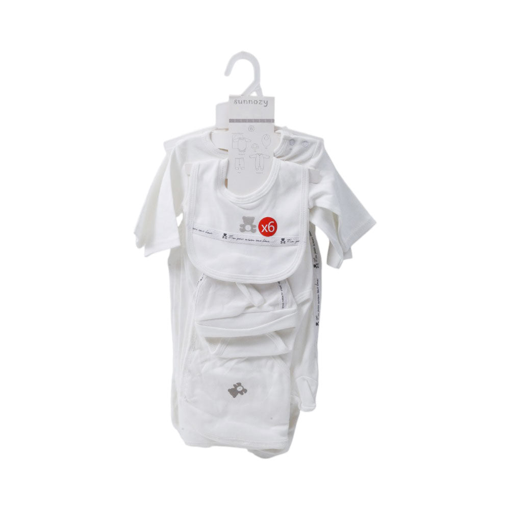 BABY 6PC GIFT SET HANGER MZS-25 3-6M S6-1BB