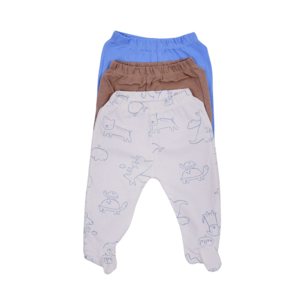 BABY 3PC PAJAMA W-SOCKS MZS-25 0-3M M037B