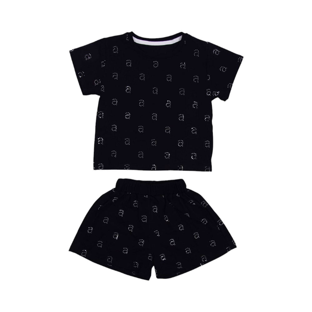 GIRLS S/S 2PC KNICKER SUIT MZS-25 2-3 YEAR GS-2 W/G