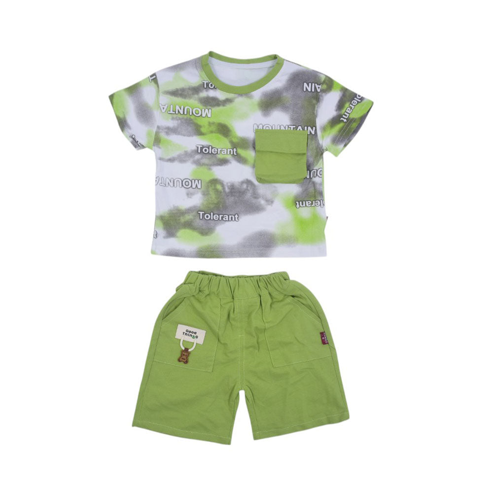 BOY S/S 2PC KNICKER SUIT MZS-25 12-18M SB-08 W/G
