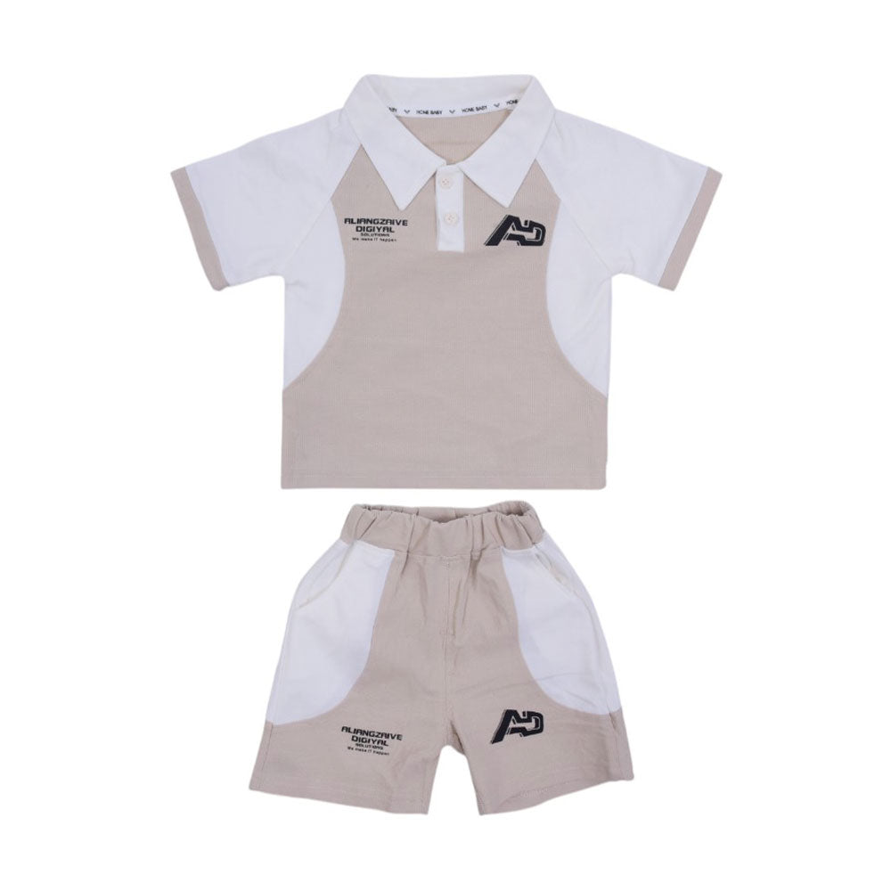 BOY S/S 2PC KNICKER SUIT MZS-25 12-18M 0102 W/G