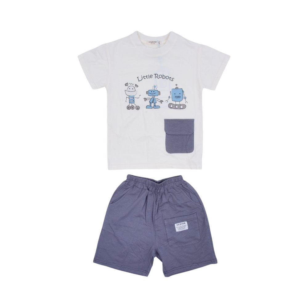BOYS S/S 2PC KNICKER SUIT MZS-25 18-24M NO13