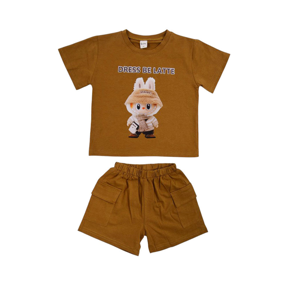 GIRLS S/S 2PC KNICKER SUIT MZS-25 9-12M 2636