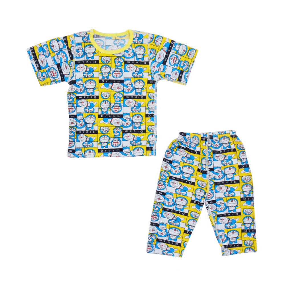 BOYS S/S 2PC KNICKER L/W MZS-25 2-3 YEAR IE014 W.G