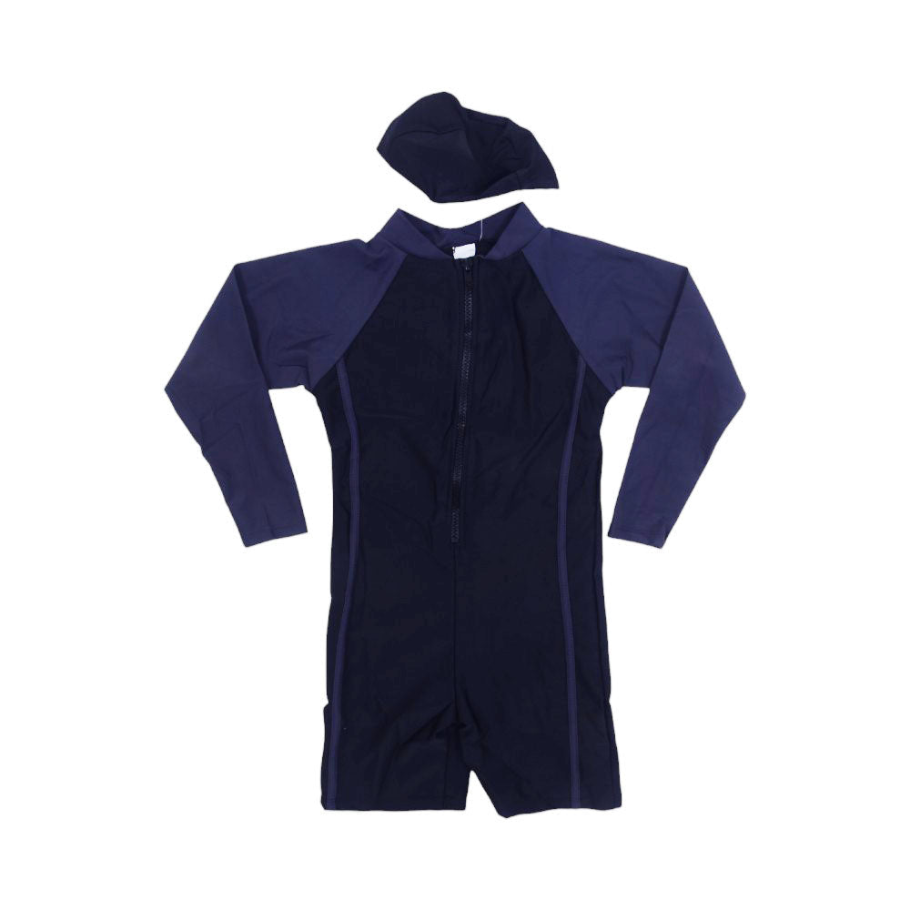 BOYS L/S 2PC SWIMMING COSTUME IR-25 6-7 YEAR F61922