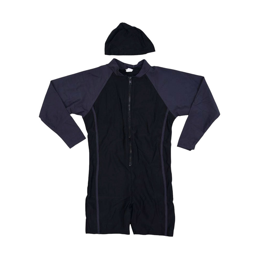 BOYS L/S 2PC SWIMMING COSTUME IR-25 9-10 YEAR F61922