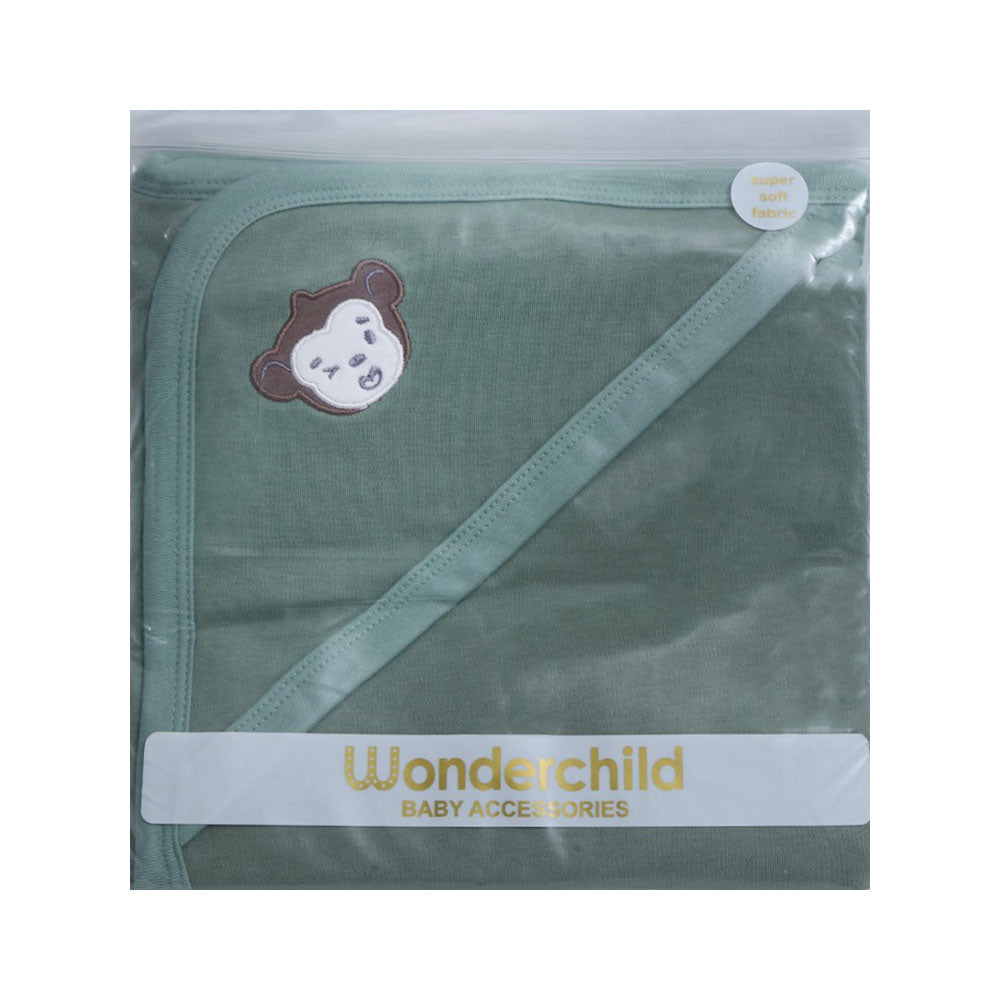 BABY WRAPPING SHEET HOODED ORGANIC IRS-25 30X30 262-058