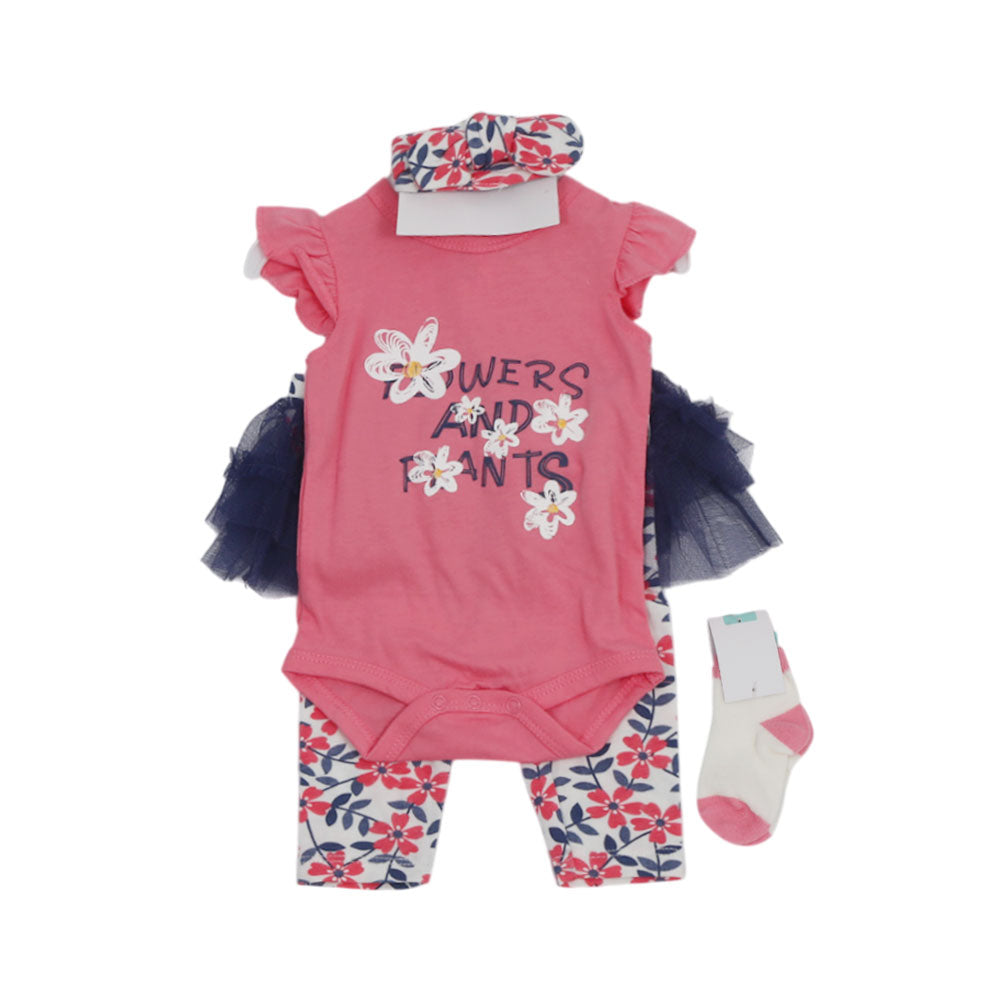 GIRLS PIQUE DRESS WITH LACE, KNICKER AND CAP