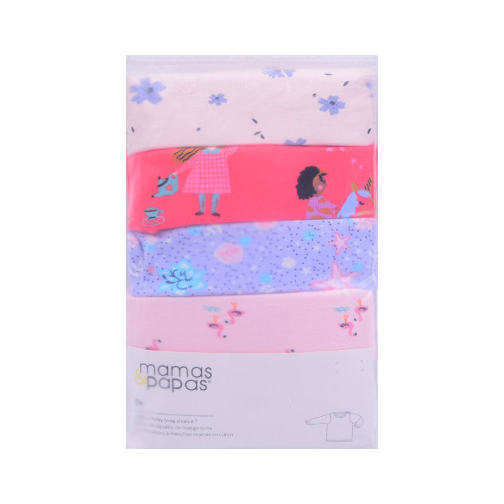 GIRLS L/S 5PC SHIRT MAMAS & PAPAS IRS-25 4-5 YEAR SS-1