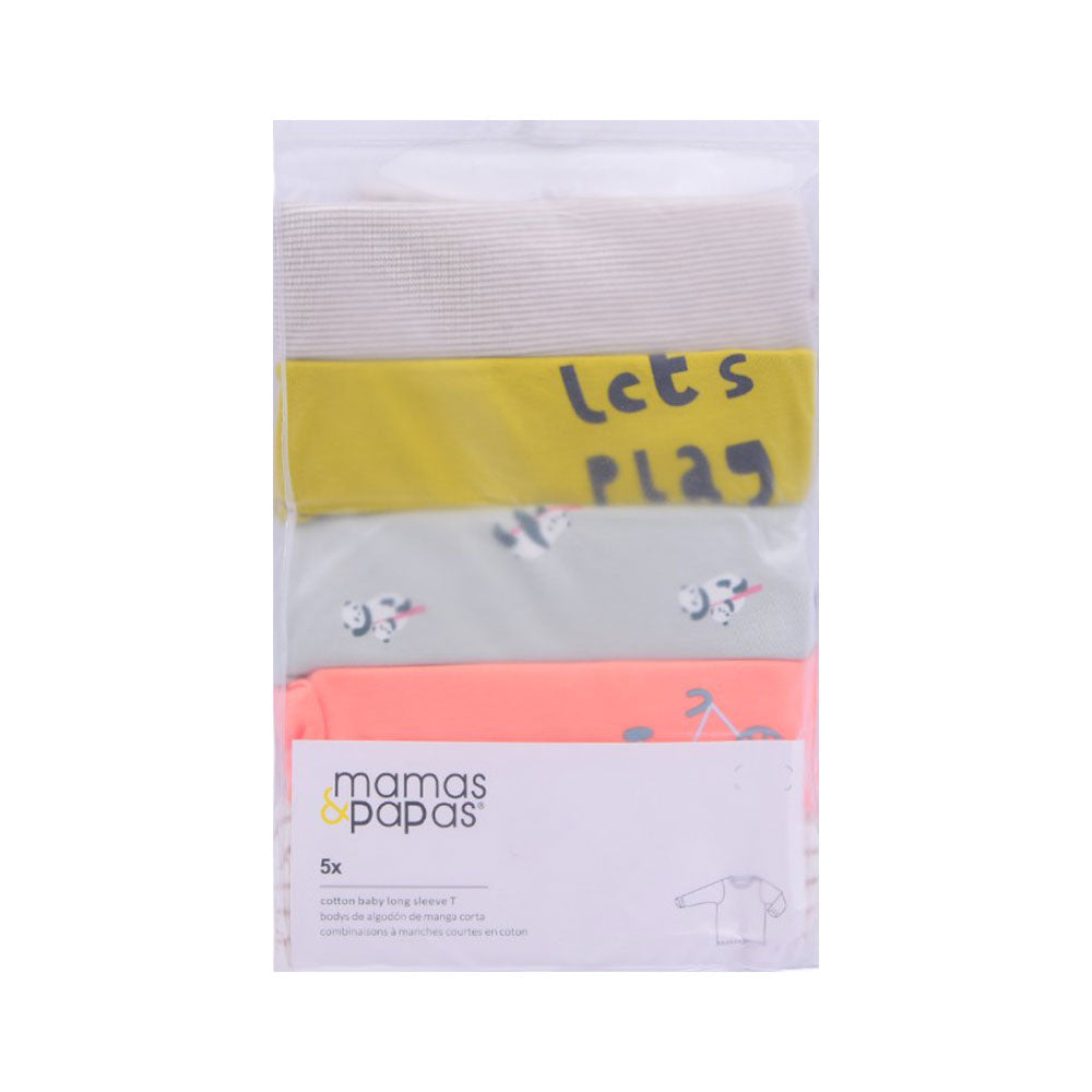 BOYS L/S 5PC SHIRT MAMAS & PAPAS IRS-25 9-12M SS-2