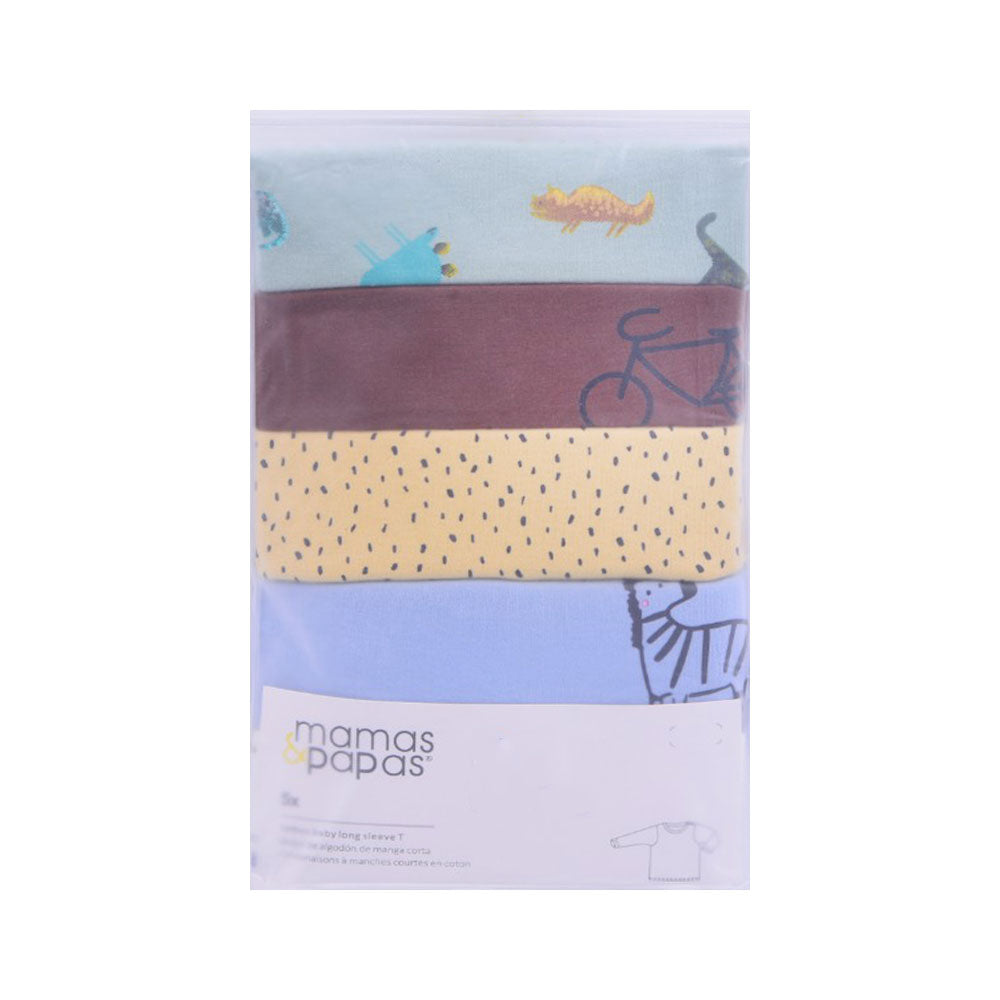 BOYS L/S 5PC SHIRT MAMAS & PAPAS IRS-25 4-5 YEAR SS-2