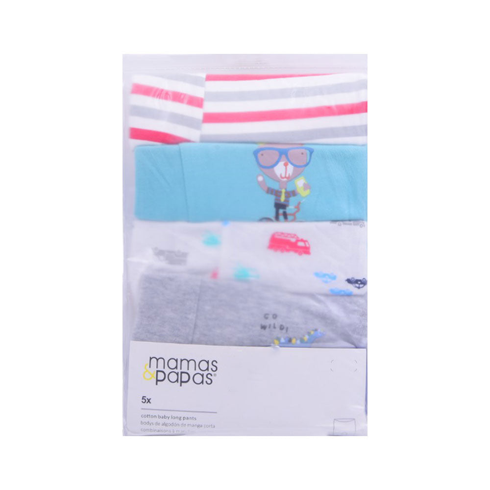 BOYS 5PC PAJAMA MAMAS & PAPAS IRS-25 12-18M SS-4