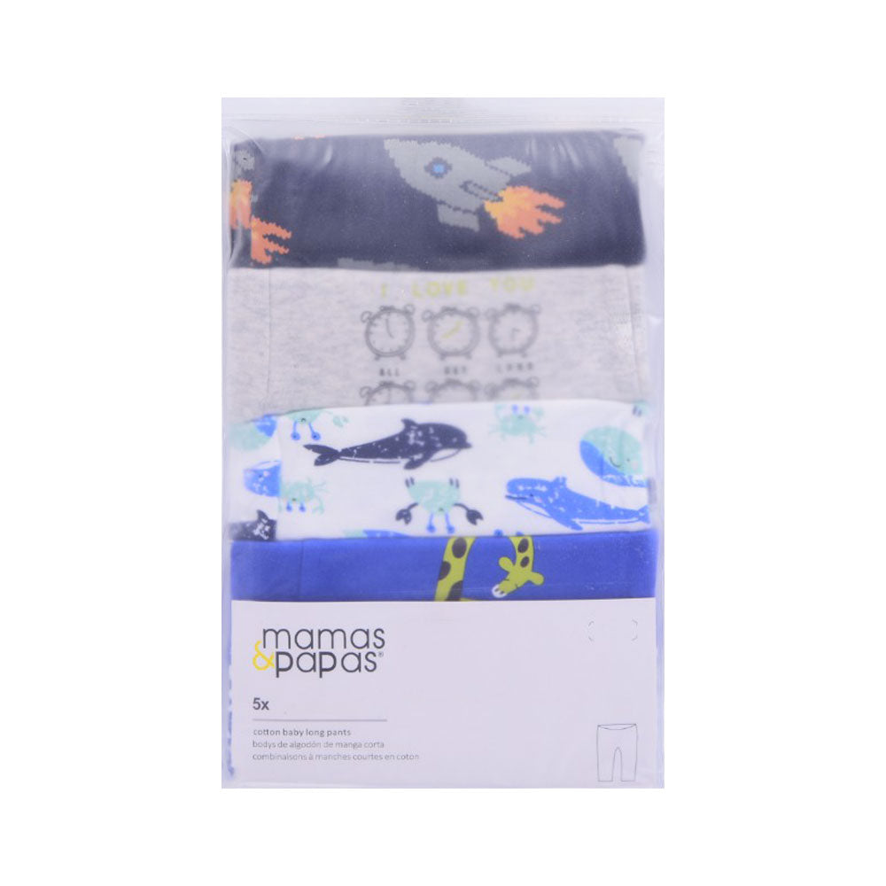 BOYS 5PC PAJAMA MAMAS & PAPAS IRS-25 18-24M SS-4