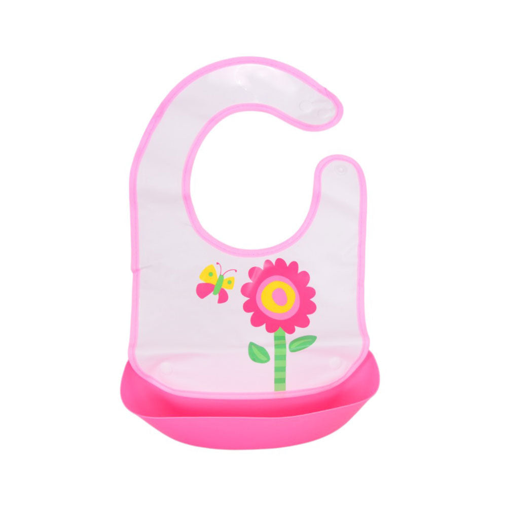 BABY PLASTIC SILICON BIB IRS-25 B-3