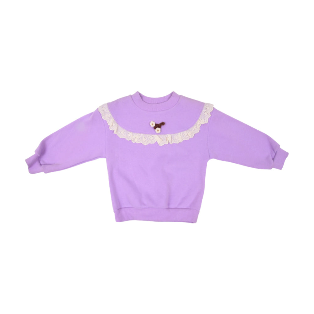 GIRLS L/S SWEAT SHIRT NZW-25 3-4 YEAR 01023