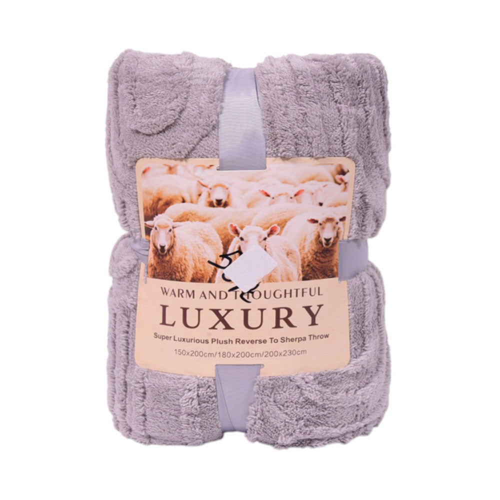 FLEECE BLANKET IR LIGHT GREY 62301-6