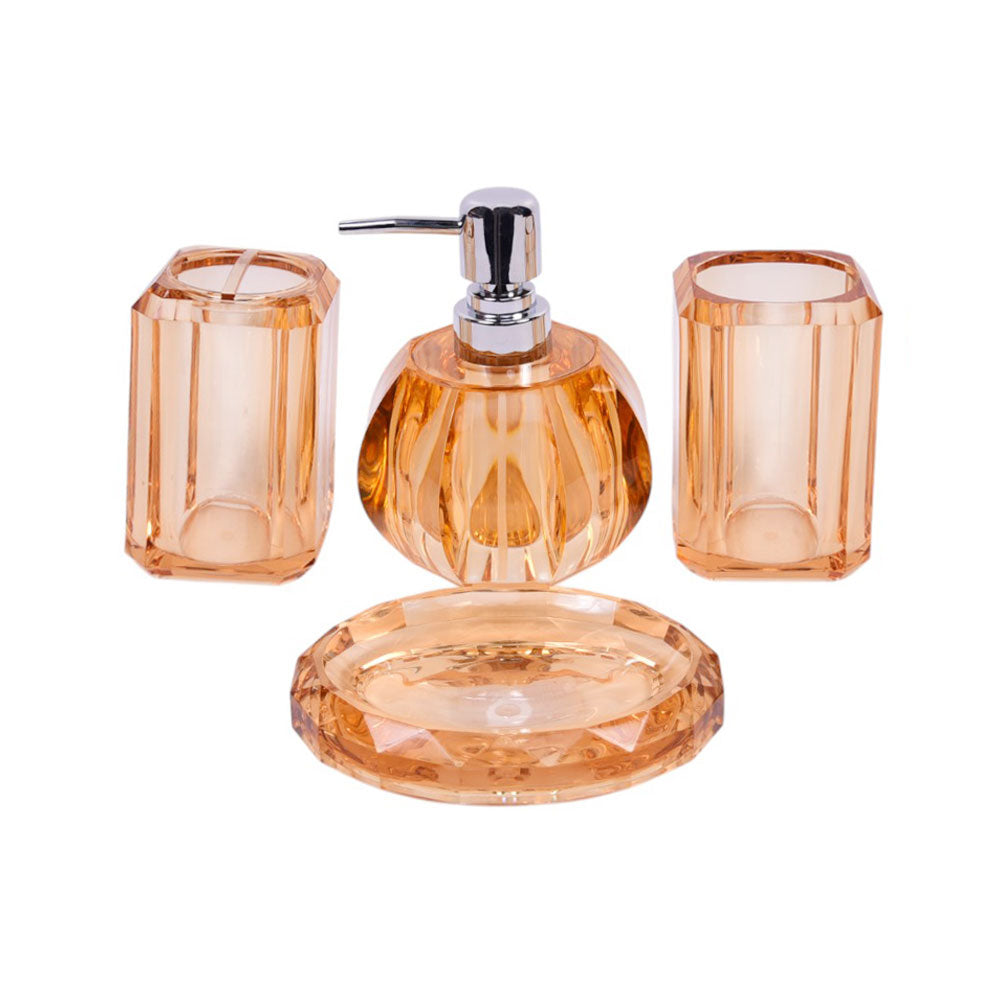 BATHROOM SET 4PC ACRYLIC F3108AT ZI