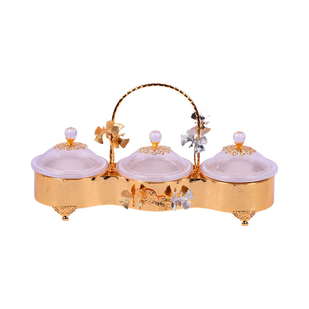 DISH DRY FRUIT GOLDEN TC2216-3-1