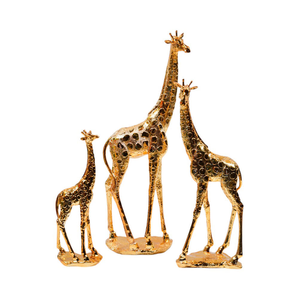 GIRAFFE 3PC SET GOLDEN 3019-1
