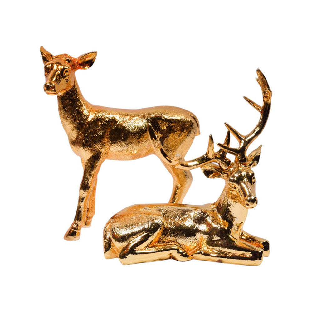DEER 2PC SET GOLDEN 2097