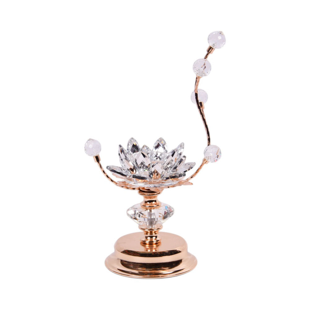 CANDLE STAND CRYSTAL Z080L