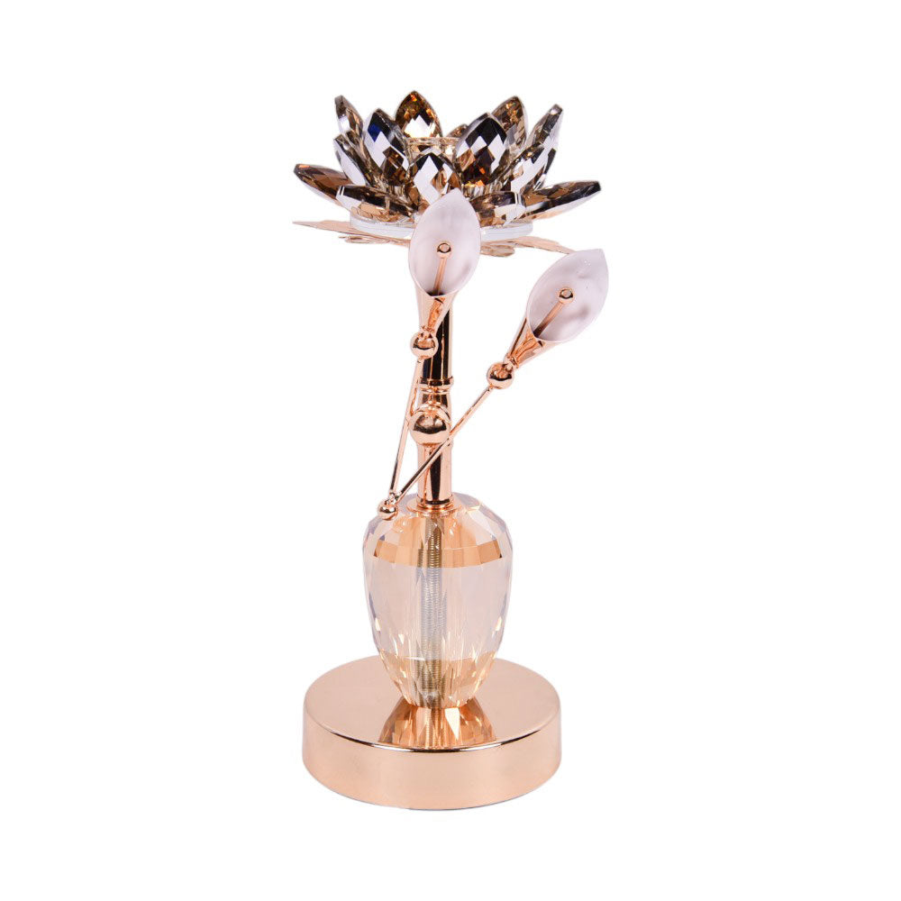 CANDLE STAND CRYSTAL H2274M