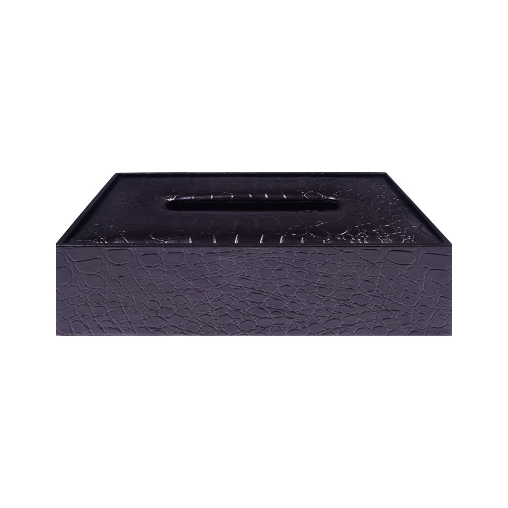 TISSUE BOX LEATHER SHINE LS-10