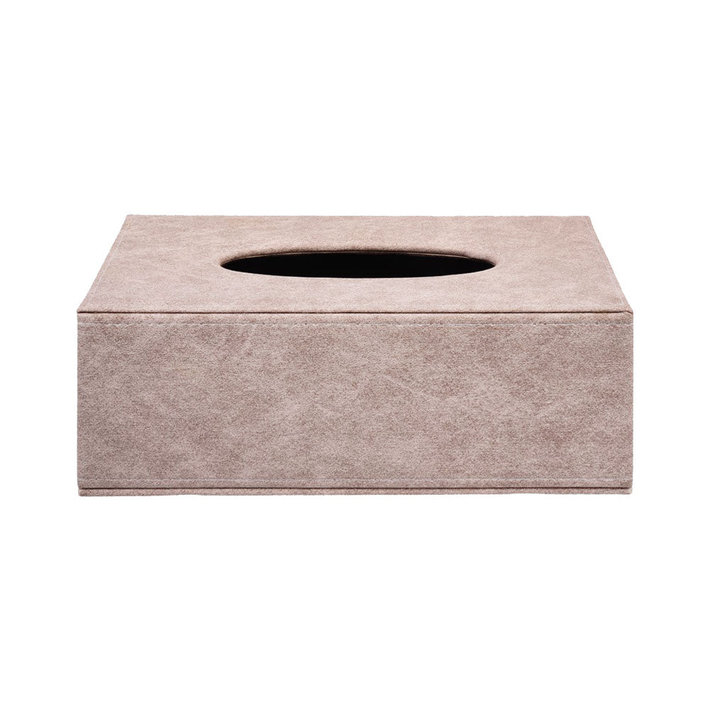 TISSUE BOX LEATHER L-V