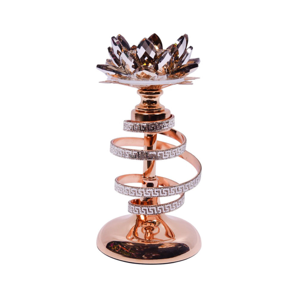 CANDLE STAND CRYSTAL H2241S